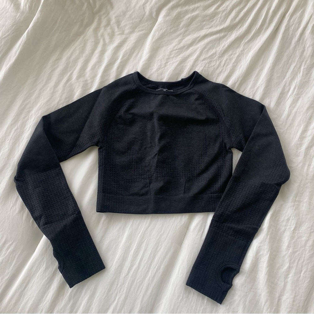 Halara Long Sleeve Crop Top